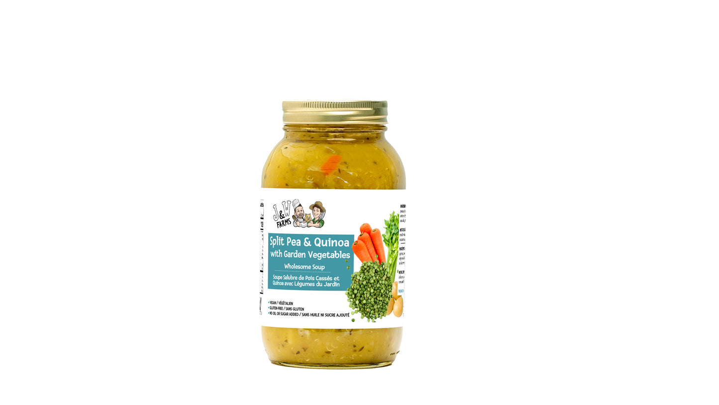 Split Pea & Quinoa with Garden Vegetables Soup - Case of 6