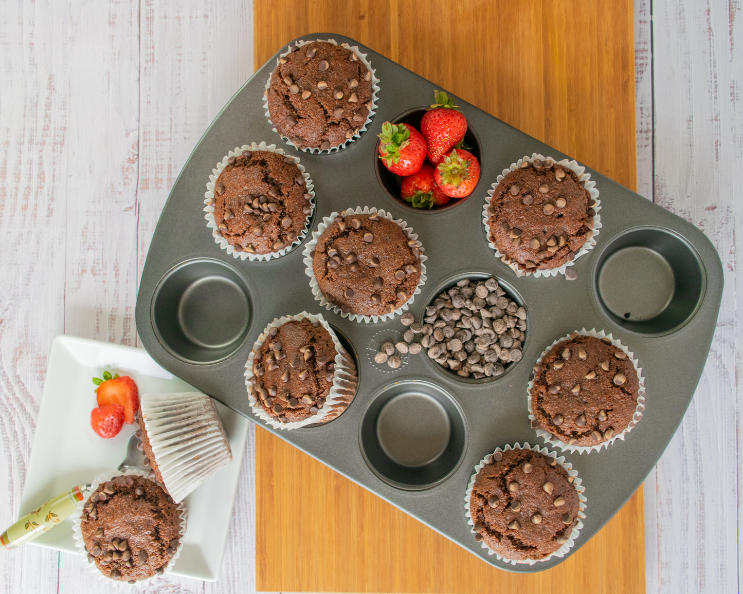 Protein Chocolate Muffins - Case of 6 Muffins (Bulk / Foodservice)