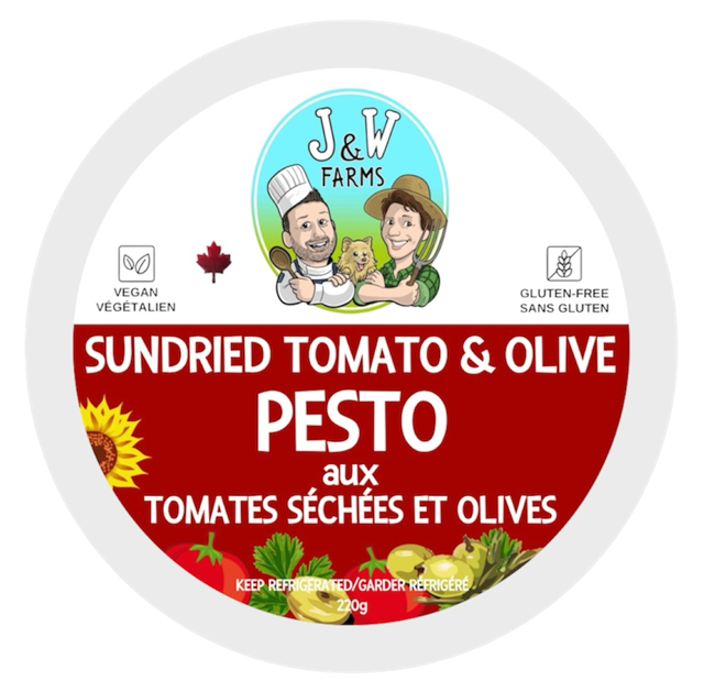 SALE! Pesto - Sundried Tomato & Olive - Case of 8
