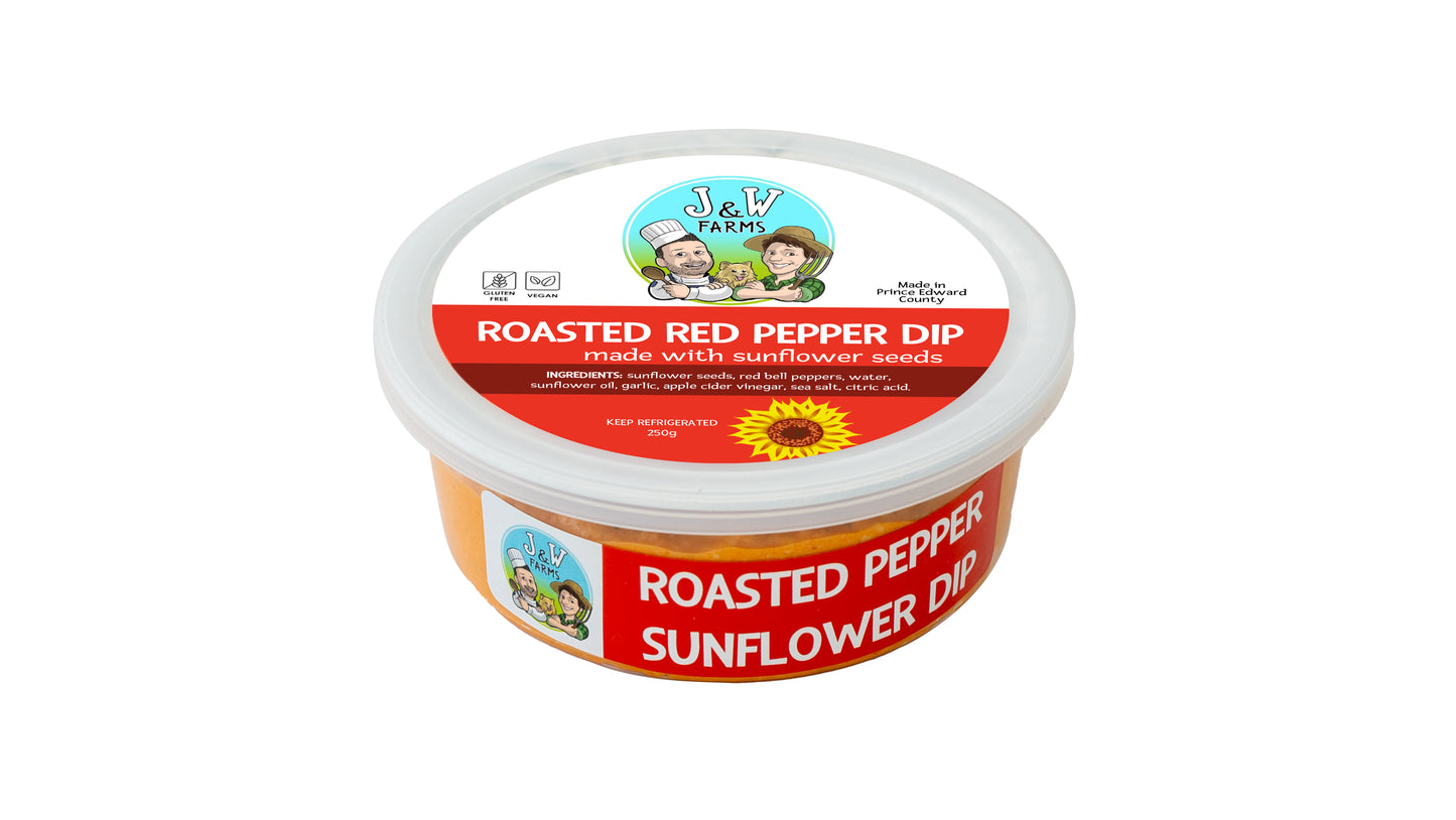 Roasted Red Pepper Sunflower Seed Dip - Case of 8