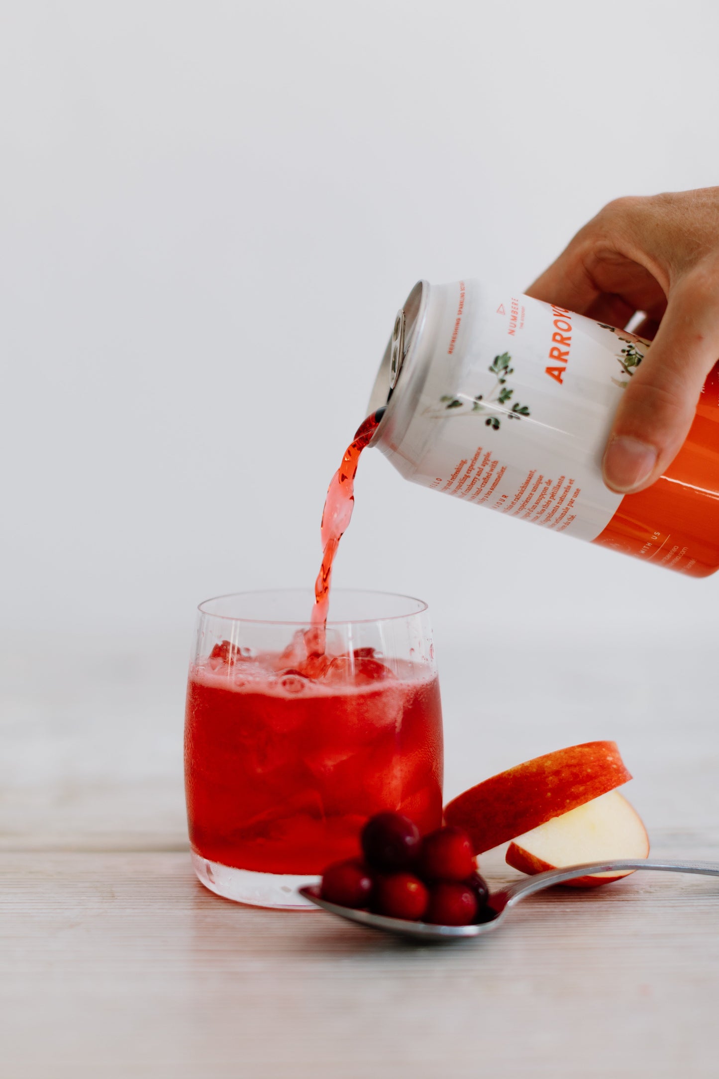 Hibiscus with Cranberry and Apple Sparkling Botanical