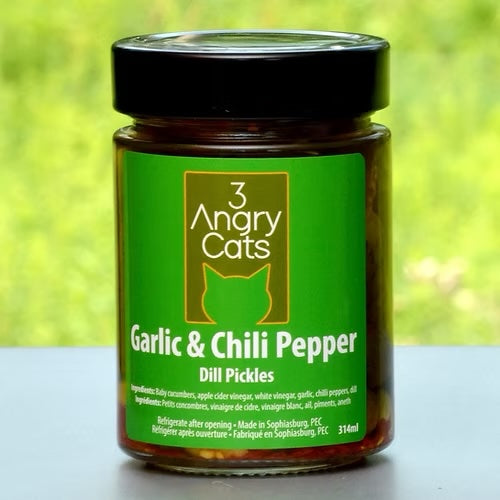 Dill Pickles - Garlic & Chili Peppers