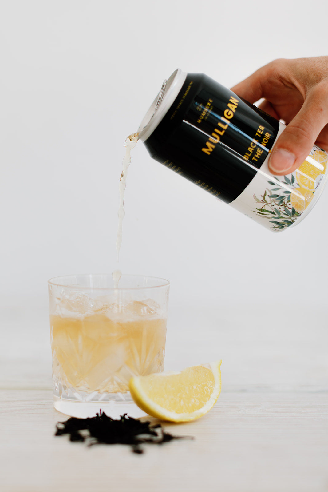 Black tea with lemon Sparkling Tea