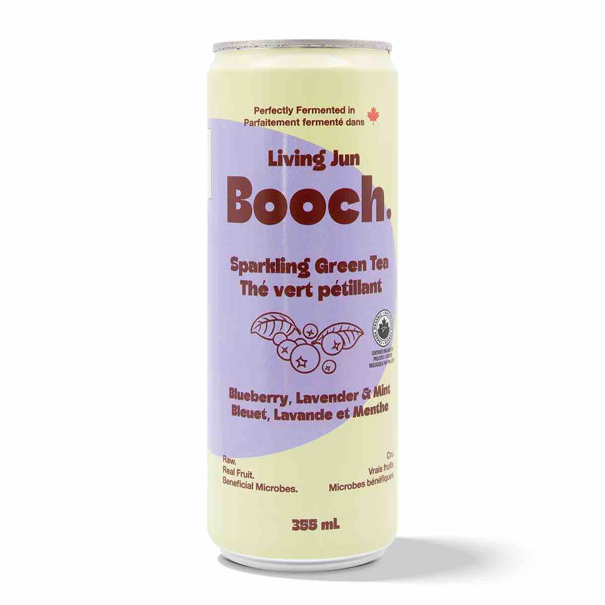 Sparkling Green Tea - Blueberry, Lavender & Mint (12 Cans)