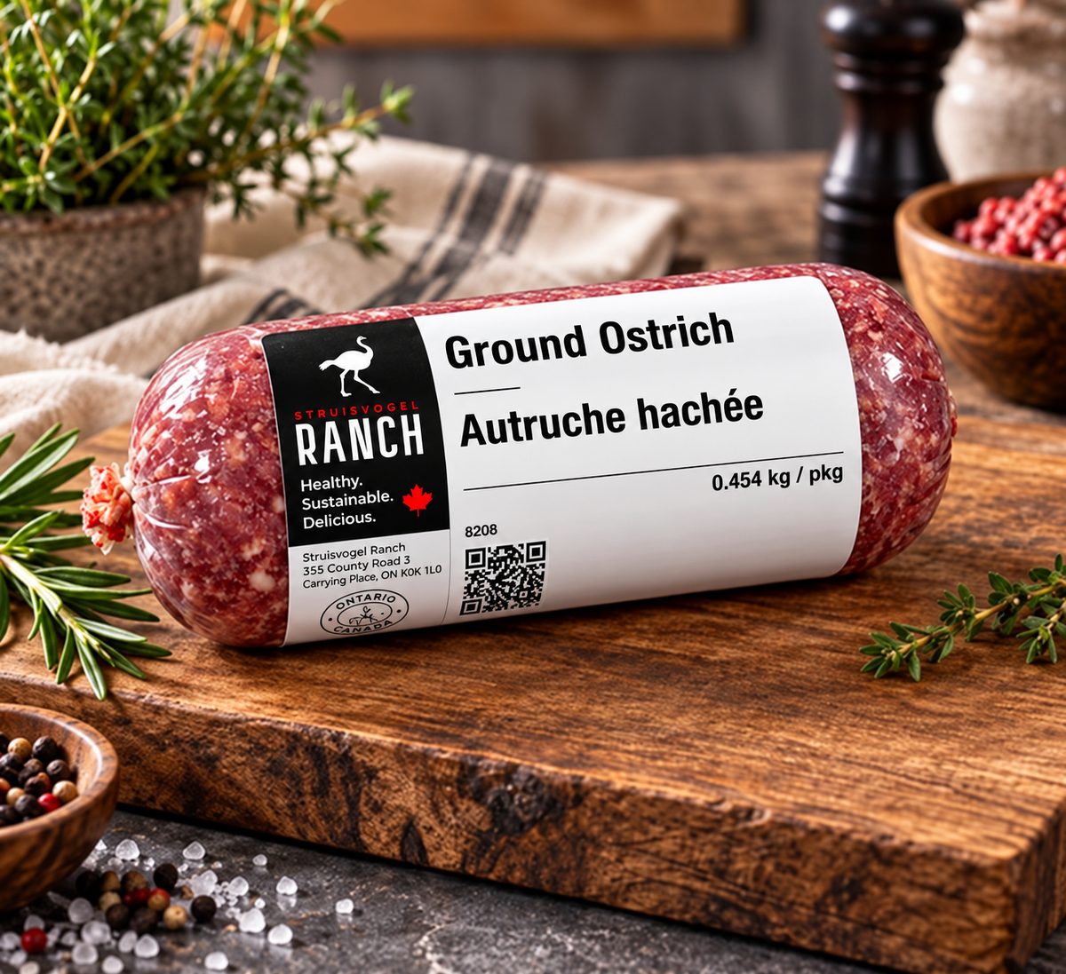 Ground Ostrich