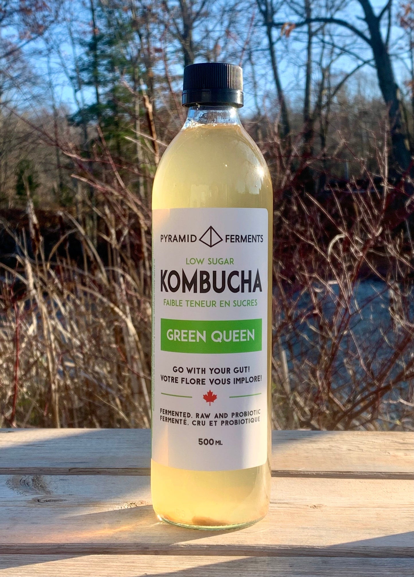 Kombucha - Green Queen - 12 x 500ml Bottles