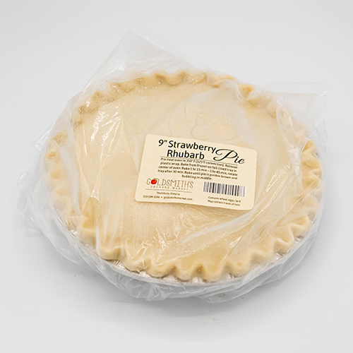 Strawberry Rhubarb Pie, 9" Deep Dish - Frozen