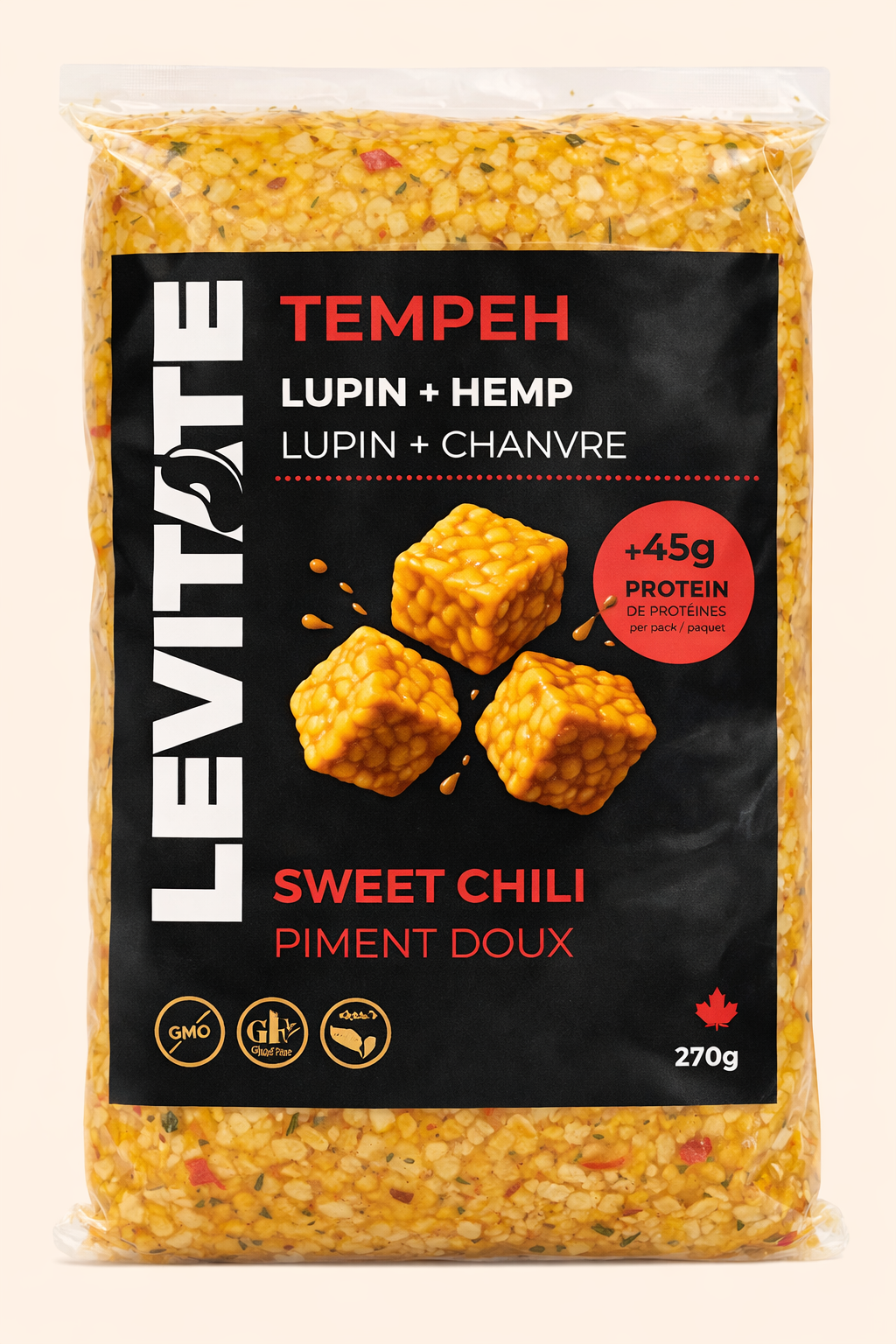 6 Pack - Sweet Chili Lupin & Hemp Tempeh