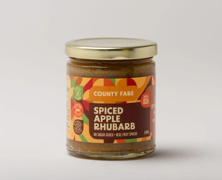 Spice Apple Rhubarb Fruit Spread