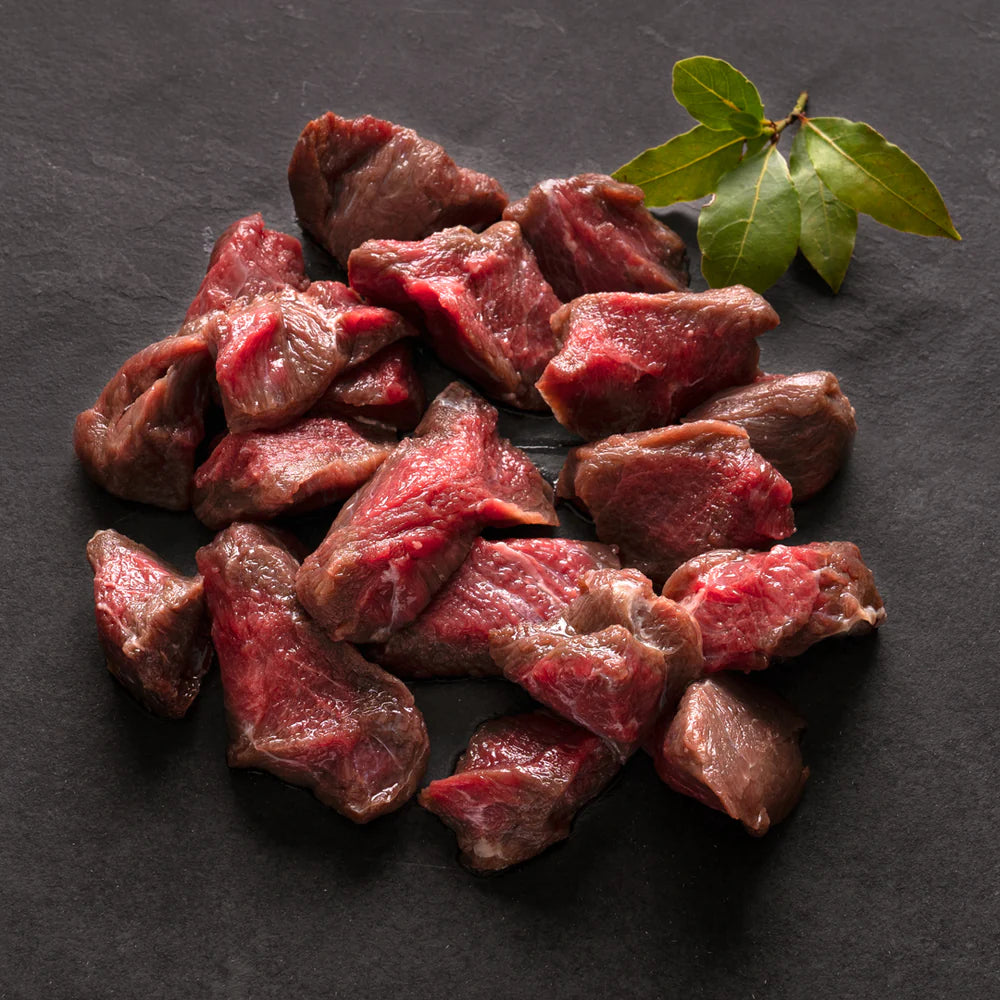 Water Buffalo Stew Meat -Case of 30
