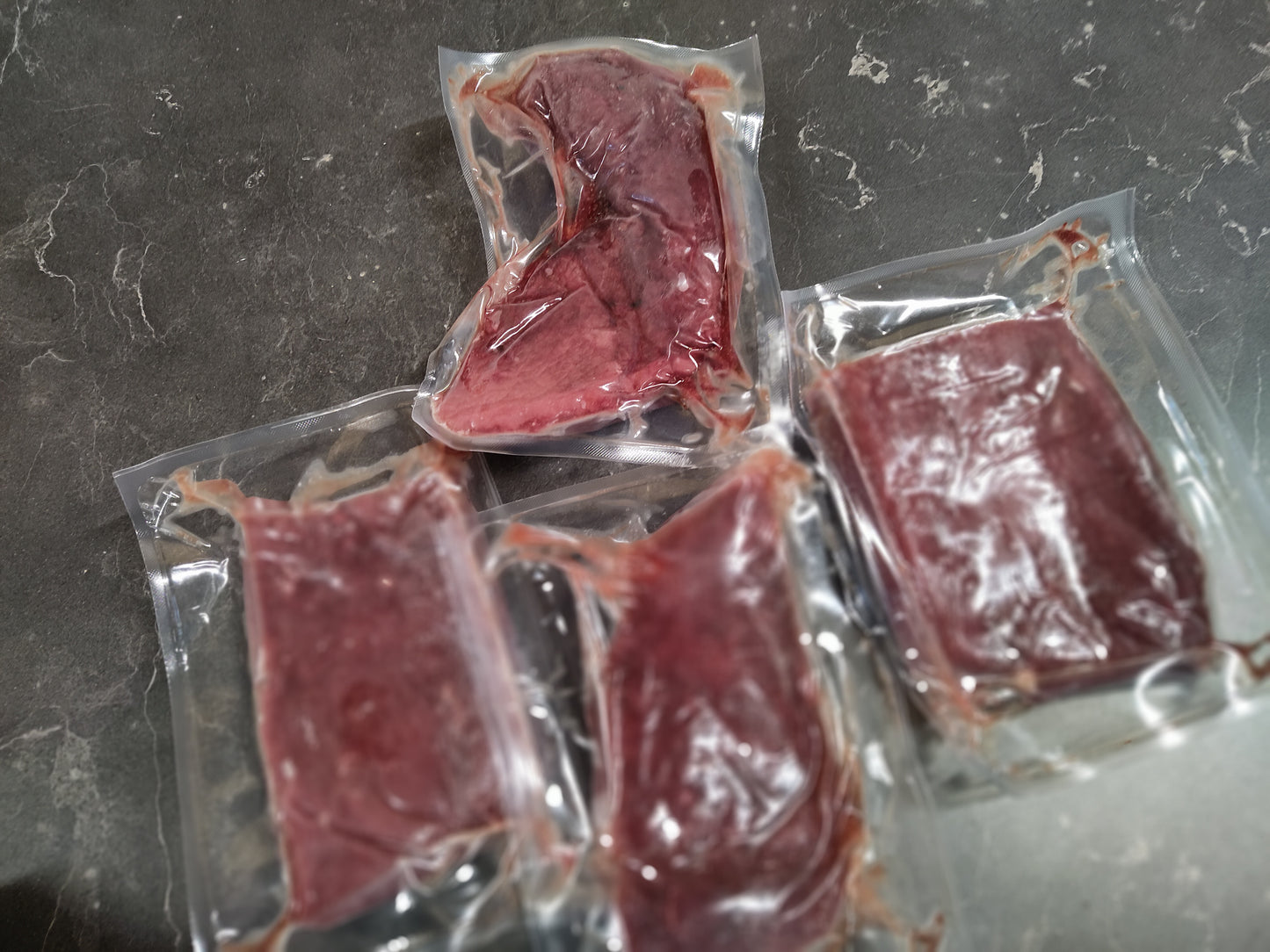 Ostrich fan filet steak