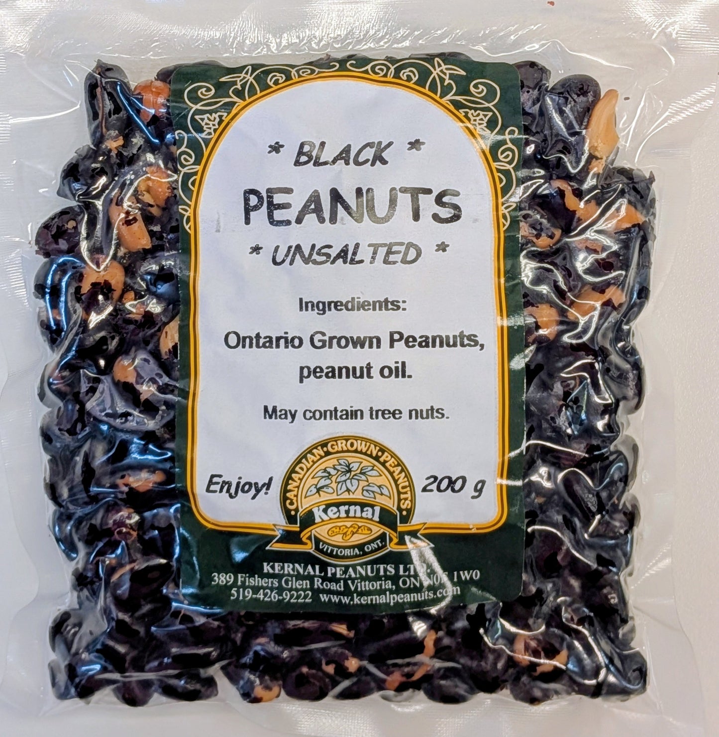 Unsalted Blackskin Peanuts