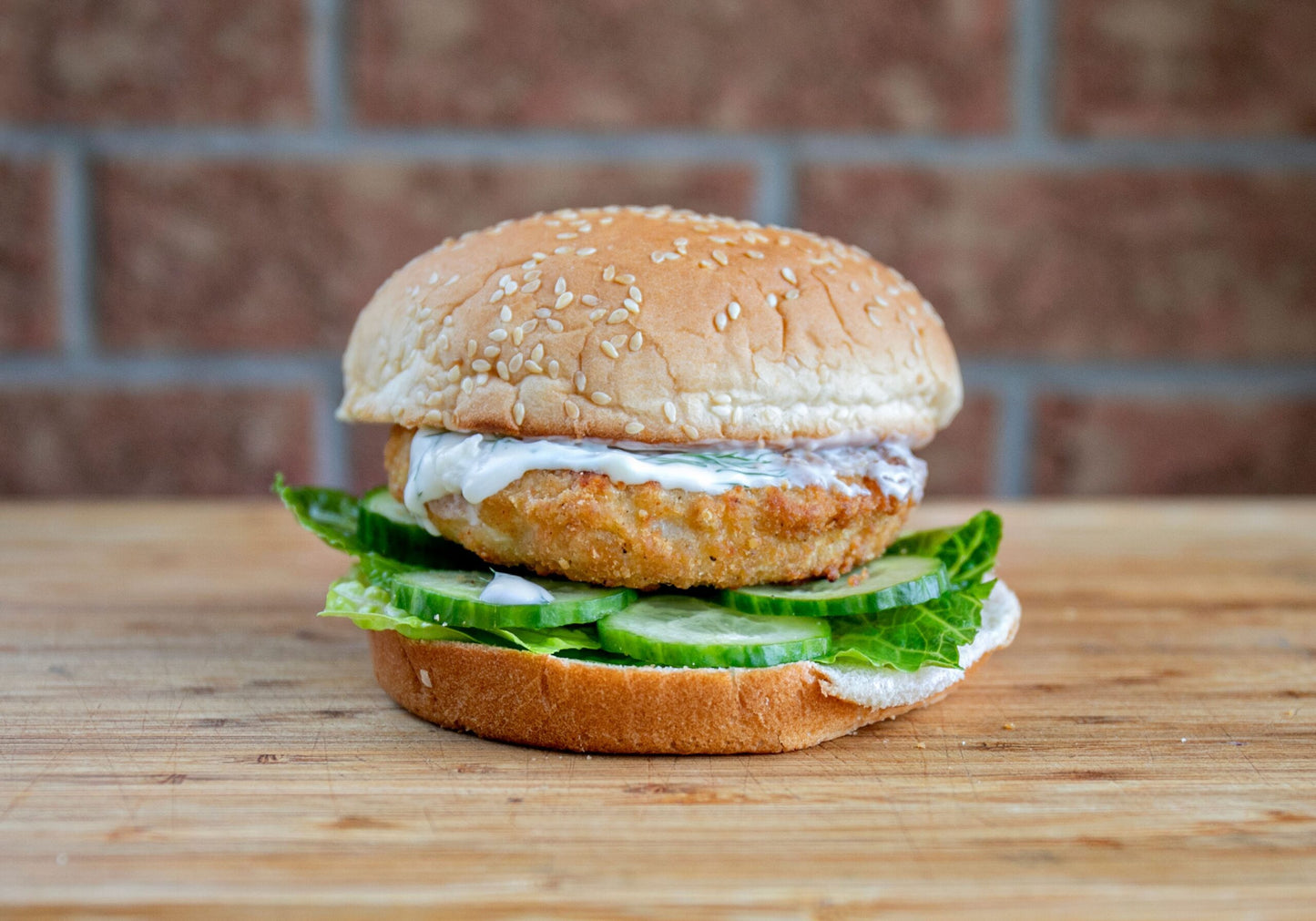 Pickerel Burgers (Battered) - 10 x 4-Patty Shelf-Ready Packs