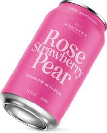 Rose with strawberry and pear - sparkling botanical  PACK OF 6