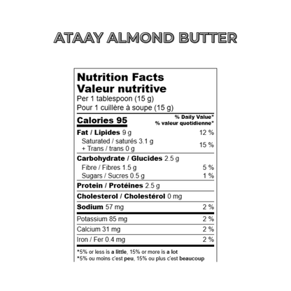 Small Almond Butter with Coconut Oil & Flaky Sea Salt