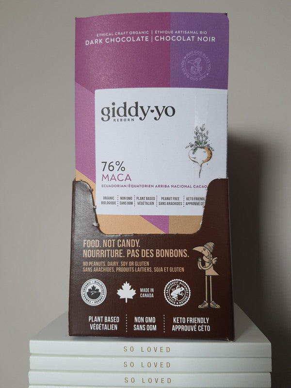 Dark Chocolate 76% Maca