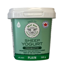 150g Plain Sheep Yogurt - RETAIL PACKAGING - SALE 25% OFF reg. $2.15