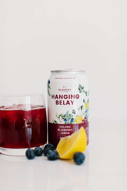 HANGING BELAY - oolong with blueberry and lemon  PACK OF 6