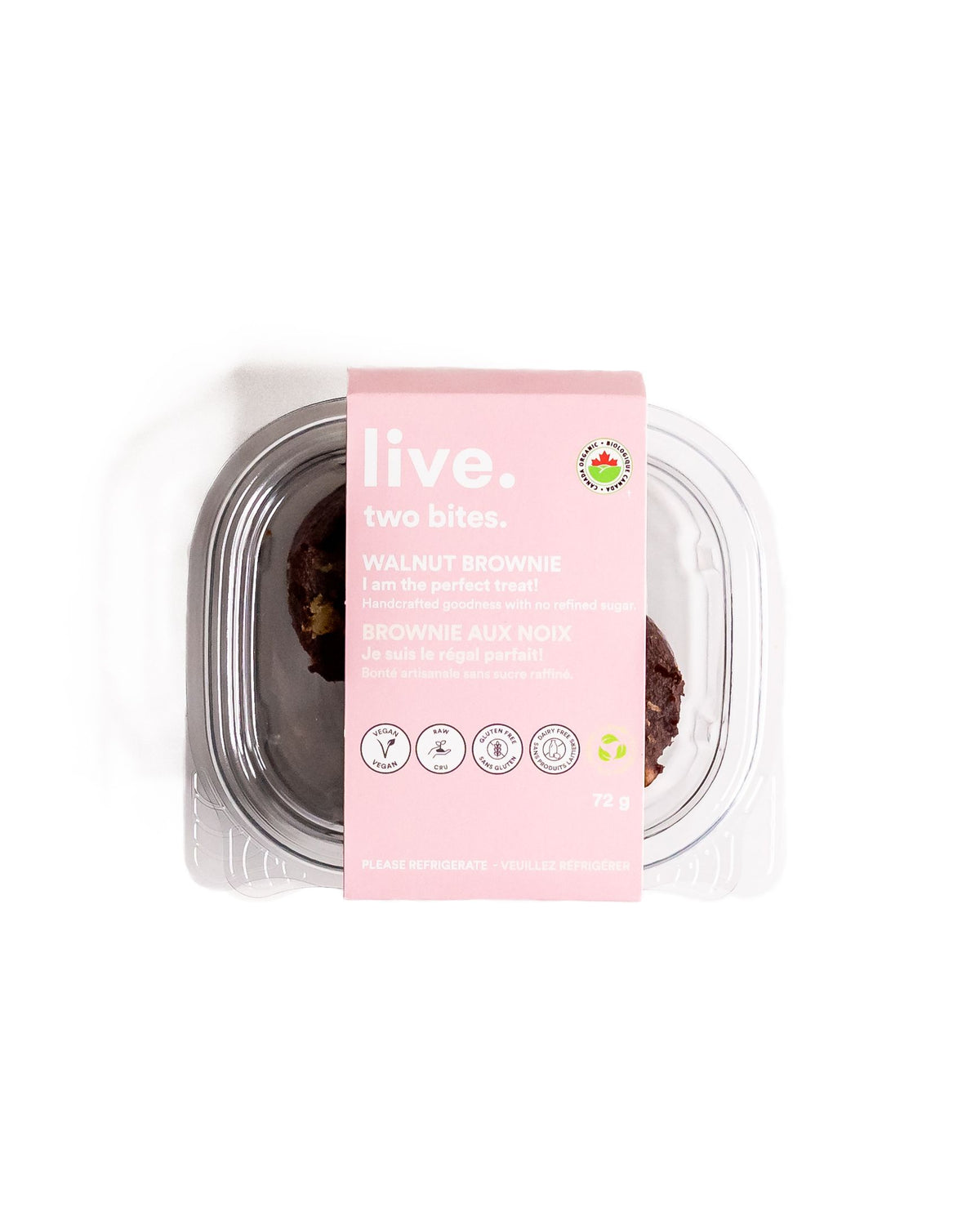 Walnut Brownie - Organic