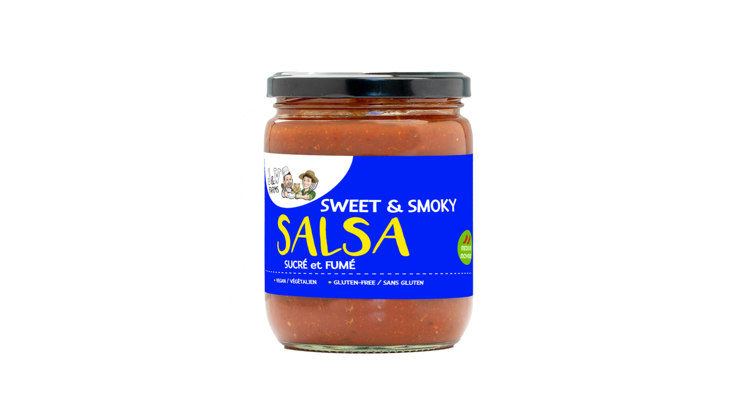 Sweet & Smoky Salsa (medium heat) - Case of 12