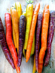 Organic Carrots - Rainbow - Bulk