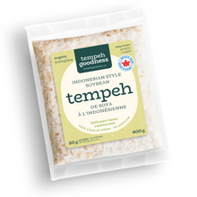 Organic Soy Tempeh (Indonesian style), 400 g – 12 per case