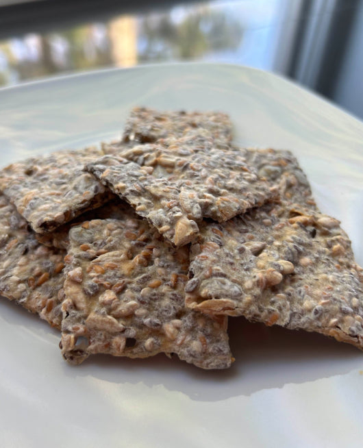 Organic Super Seed Sourdough Crackers - Case of 5
