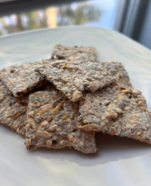 Organic Super Seed Sourdough Crackers - Case of 5