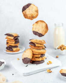 Keto Vegan Walnut Chocolate Cookies - Case of 12 cookies (Bulk / Foodservice)