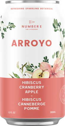 Hibiscus with cranberry and apple  Sparkling Botanical - PACK OF 6
