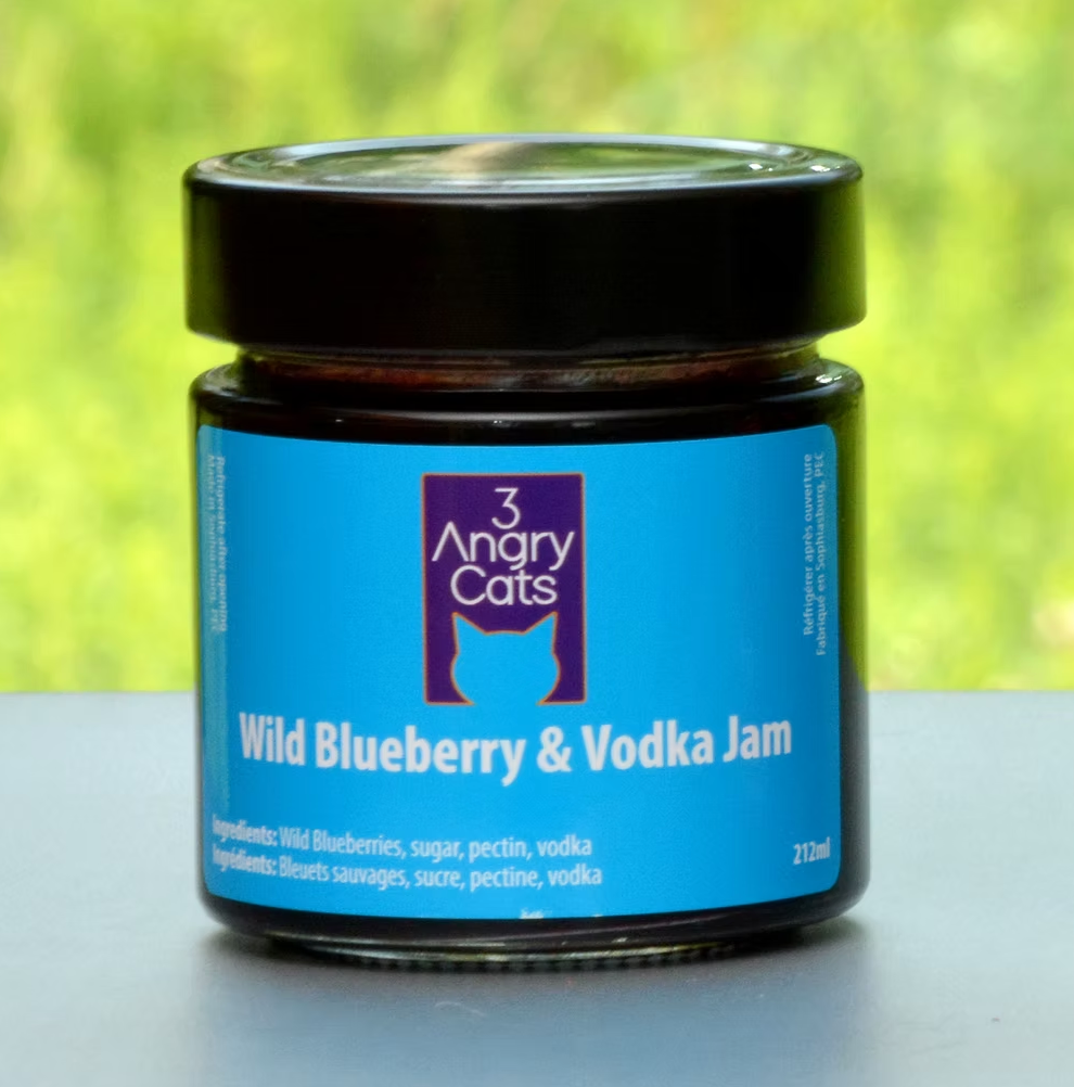 Blueberries & Vodka Jam - Case of 6