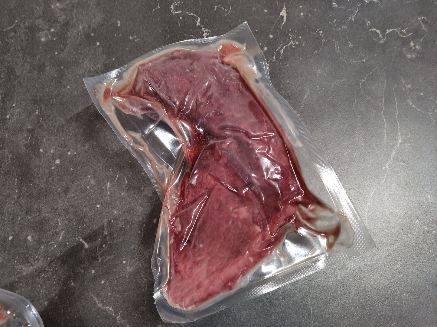 Ostrich fan filet steak