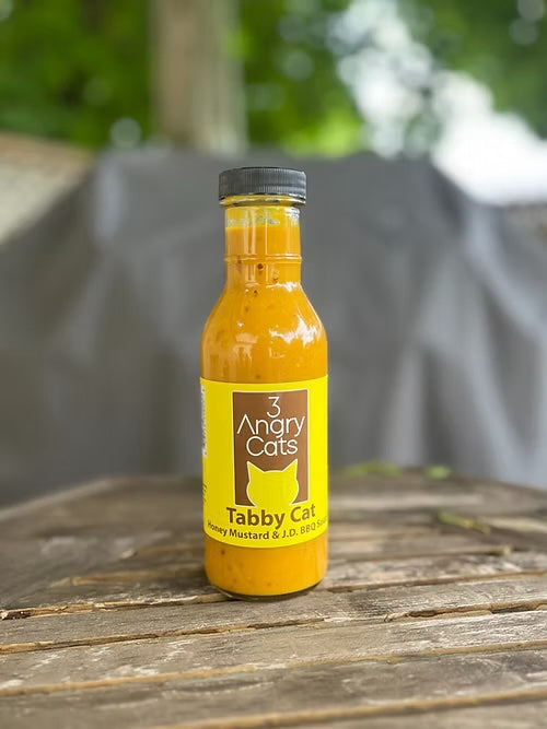 Tabby Cat - Honey Mustard & J.D. BBQ Sauce - Case of 6