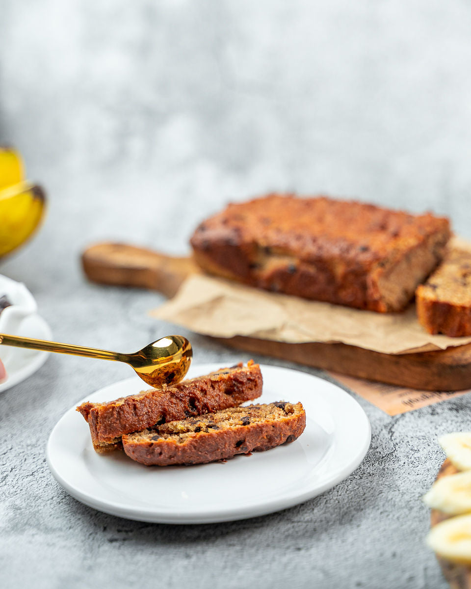 Banana Bread Slice with Frosting - Case of 12 units (Bulk / Foodservice)