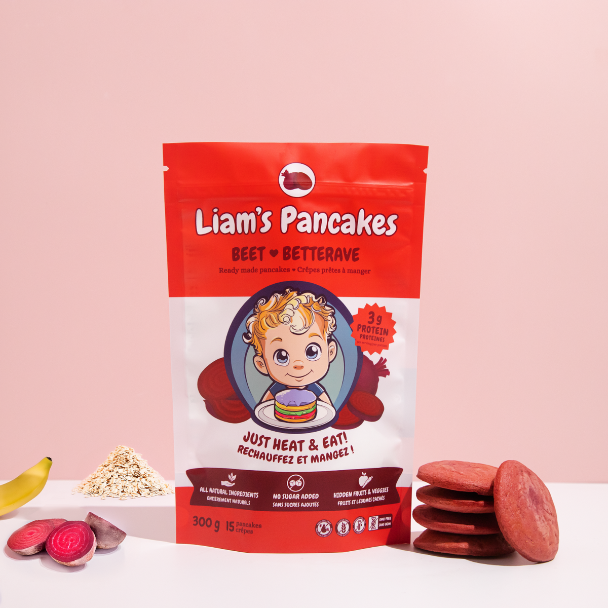 Beet Pancakes