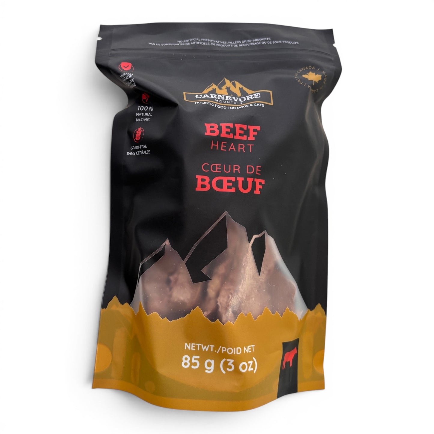 Beef Heart Pet Treats - Freeze Dried