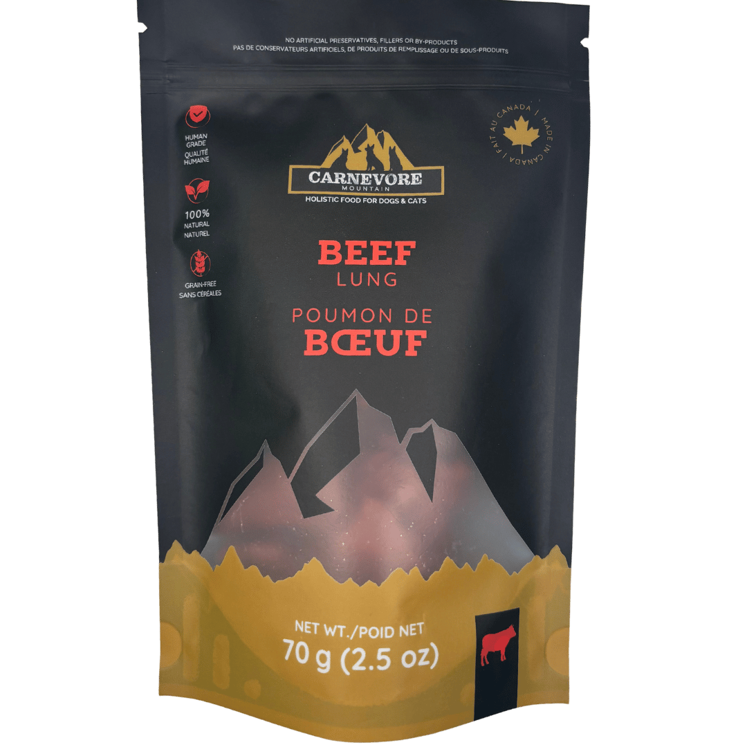 Beef Lung Pet Treats - Freeze Dried