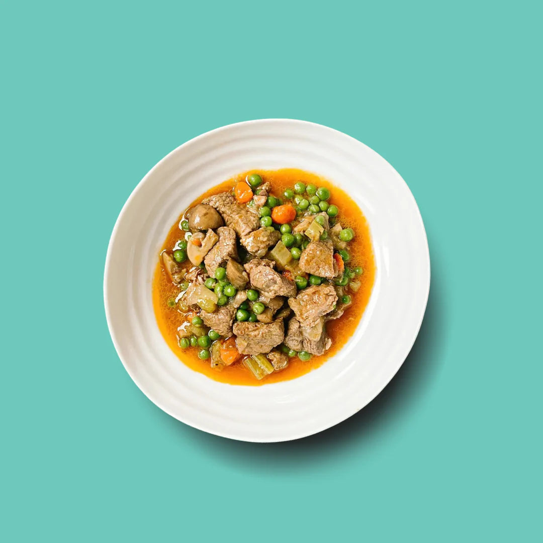 Grass-Fed Beef and Mushroom Stew
