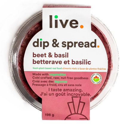 Beet & Basil Dip -  Organic
