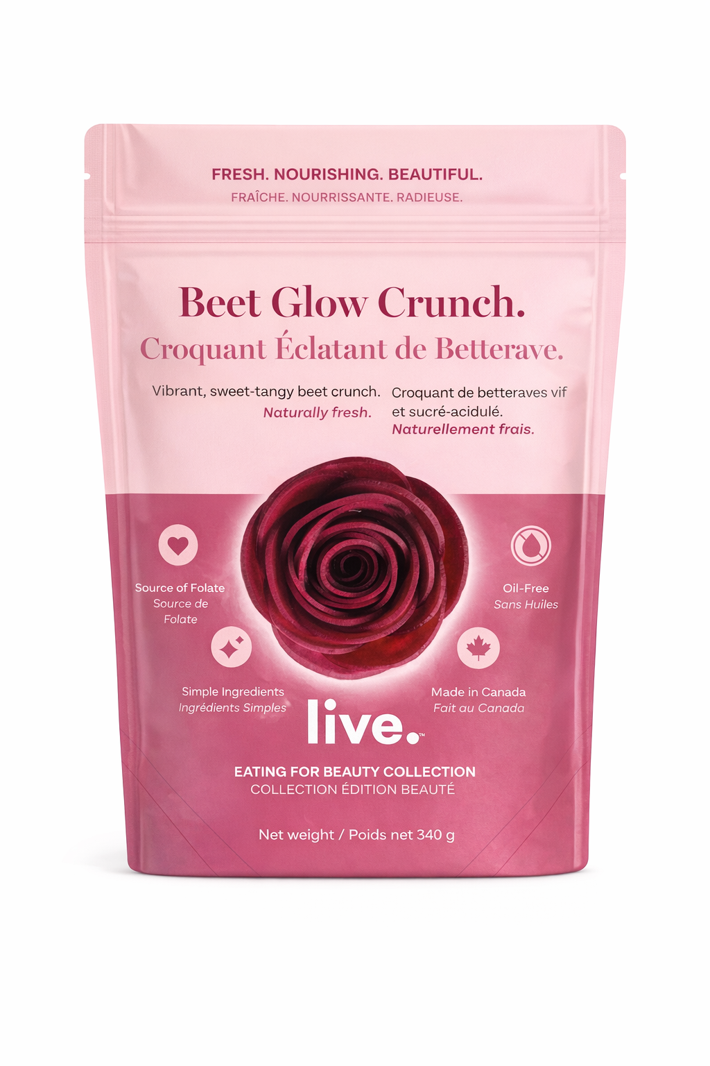 Beet Glow Crunch Salad - Organic