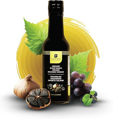 Organic Black Garlic Balsamic Vinegar 10-Year Aged - Case  (12 x 150 ml)