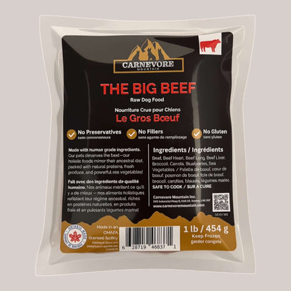 The Big Beef Raw Dog Food