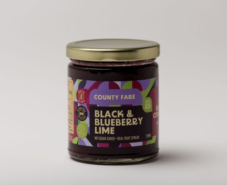 Blackberry & Blueberry Lime Fruit Spread
