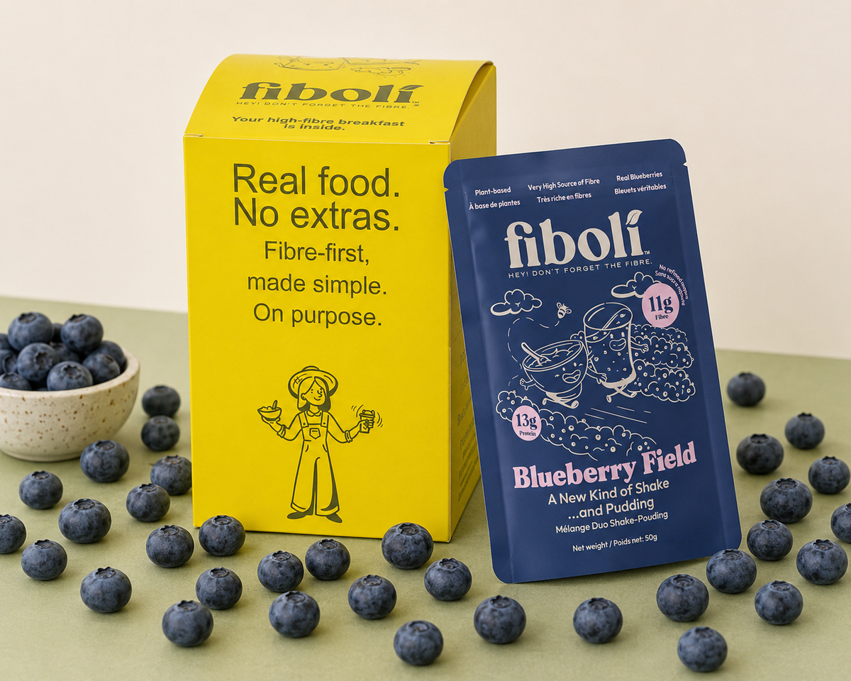 A case of High-Fibre Blueberry Breakfast Mix
