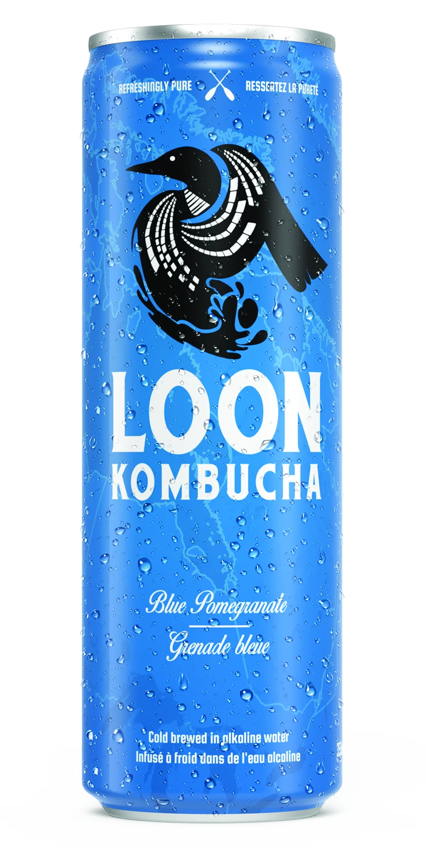 Blue Pomegranate Kombucha