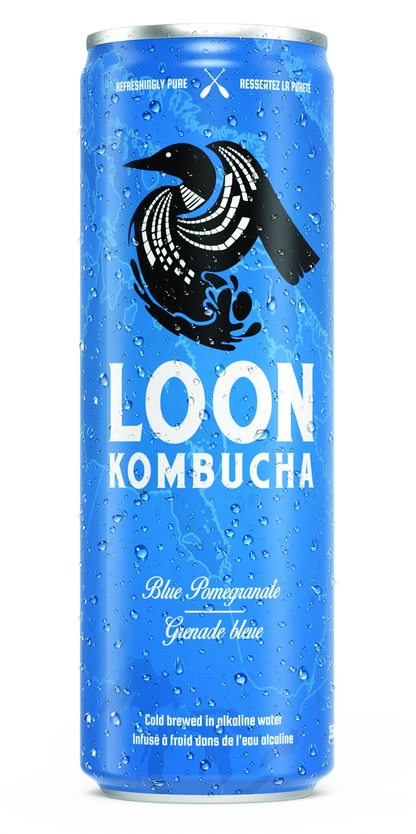 Blue Pomegranate Kombucha