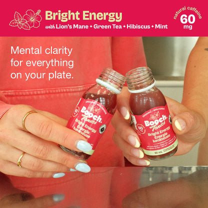 Booch Tonics. Bright Energy (12 x 60 mL)