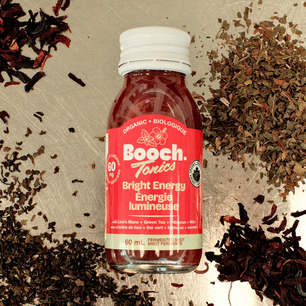 Booch Tonics. Bright Energy (12 x 60 mL)