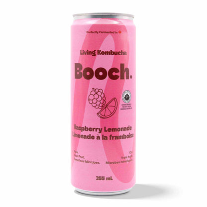 Kombucha - Raspberry Lemonade (12 Cans)