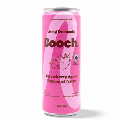 Kombucha - Strawberry Apple (12 Cans)